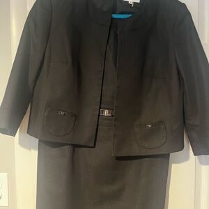 Calvin Klein Black Dress Suit